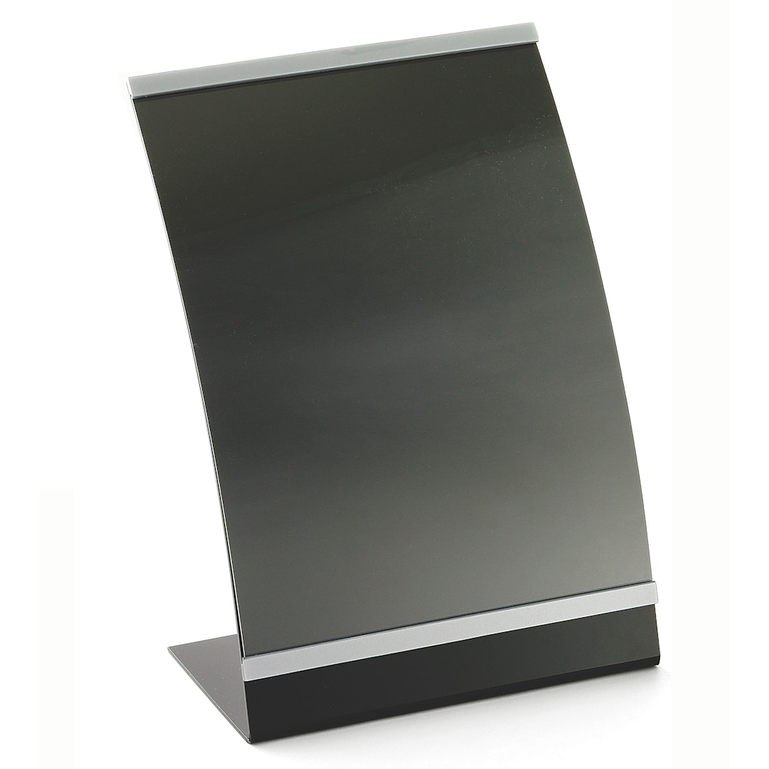 TableCraft AS811 Curved Acrylic 8-1/2" x 11" Menu Holder