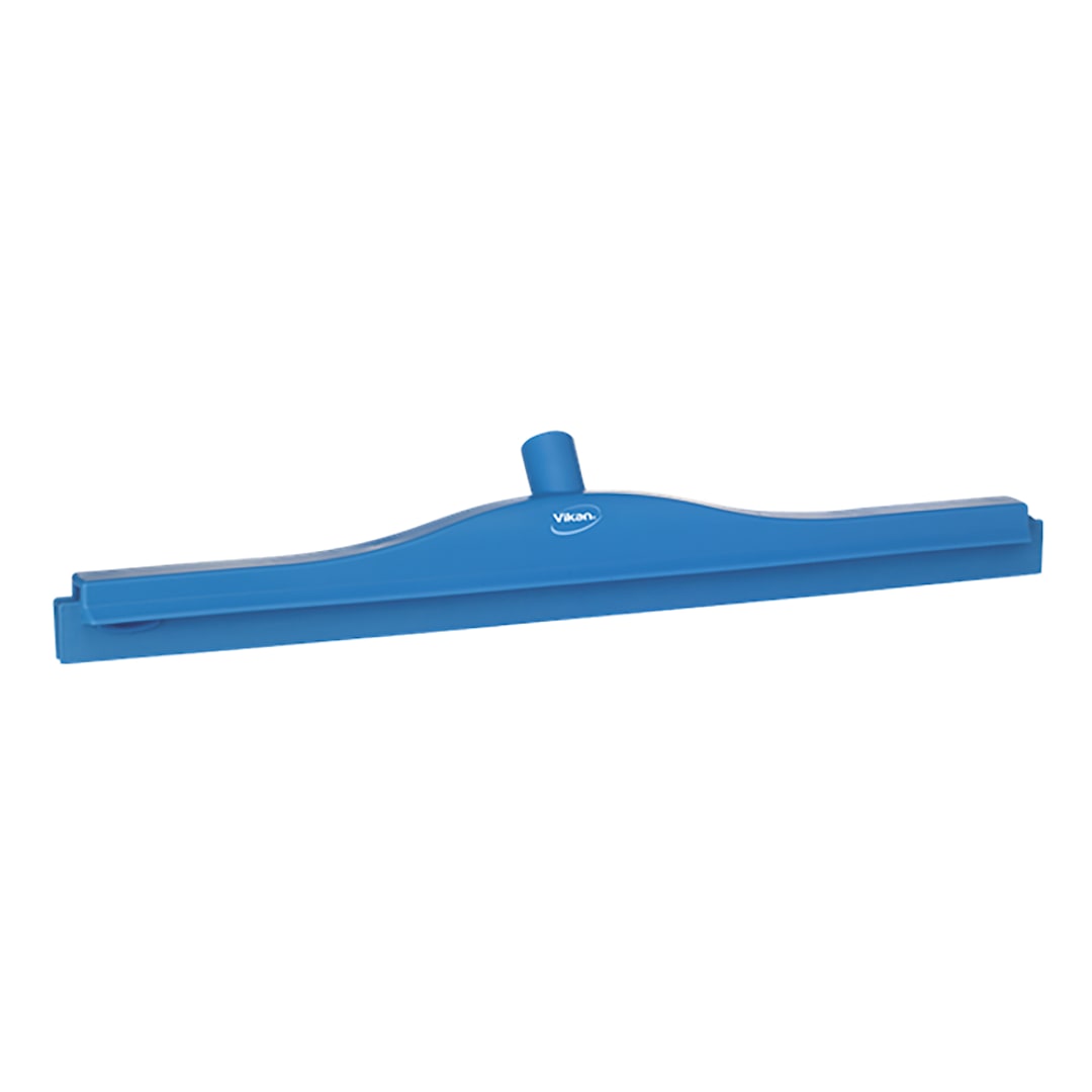 Vikan 77143 Blue 23-3/4" Double Blade Squeegee