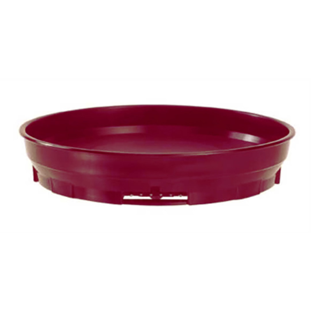 Cambro MDSCDB9487 Cranberry 9-1/2" Camduction Base