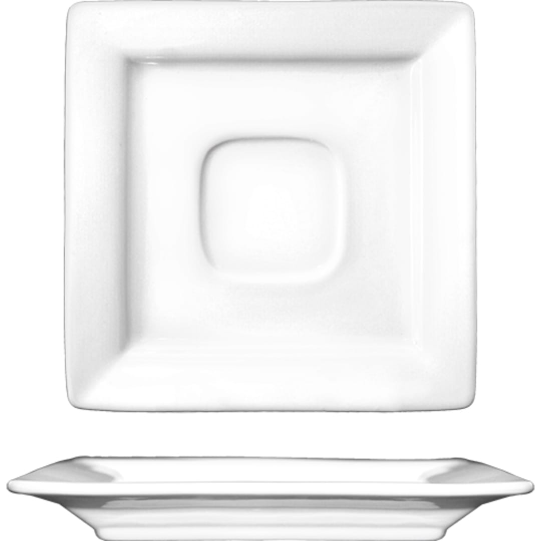 International Tableware EL-2 Elite 5-7/8" Square Saucer