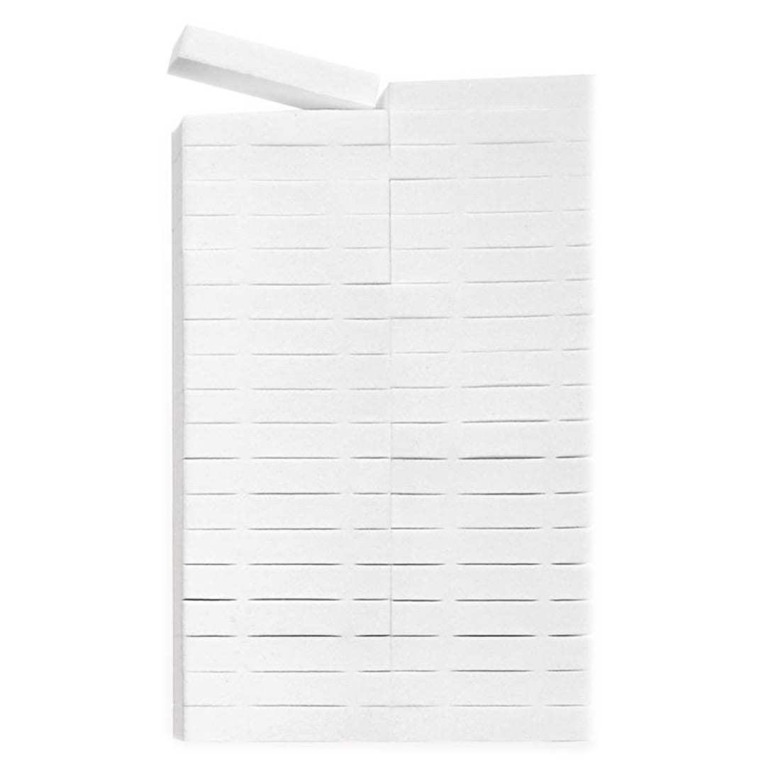 Qospa 20152 White Rectangular Makeup Sponges