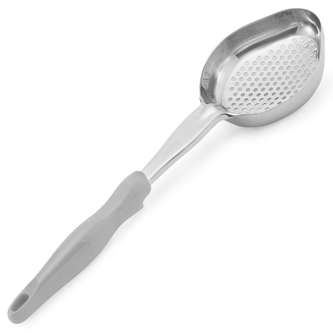 Vollrath® 6422445 Gray 4 Ounce Oval Perforated Spoodle®