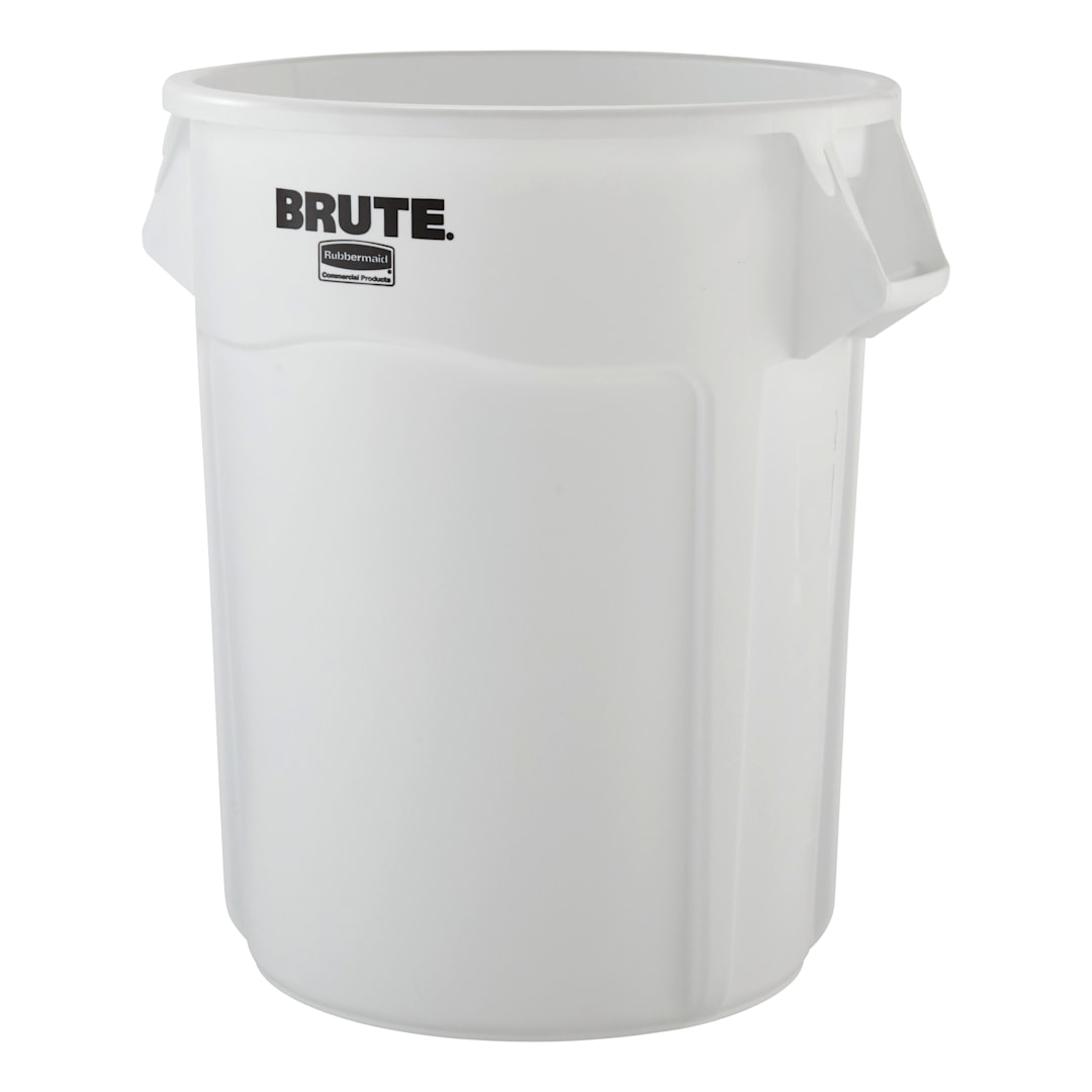 Rubbermaid FG265500WHT BRUTE 55 Gallon White Container