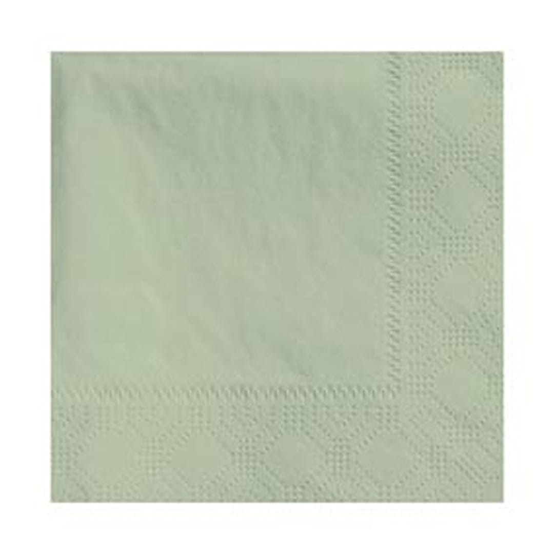 Hoffmaster 180346 9.5" x 9.5" Soft Sage Napkin - 1000 / CS