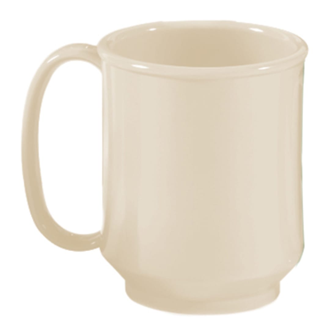 G.E.T. SN-104-IV Ivory 8 Ounce Handled Sippy Mug