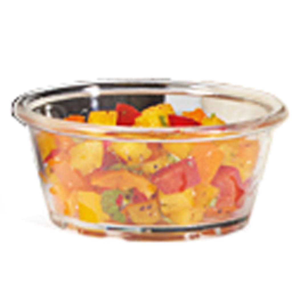 G.E.T. ER-040-CL Clear SAN Plastic 4 Oz. Ramekin