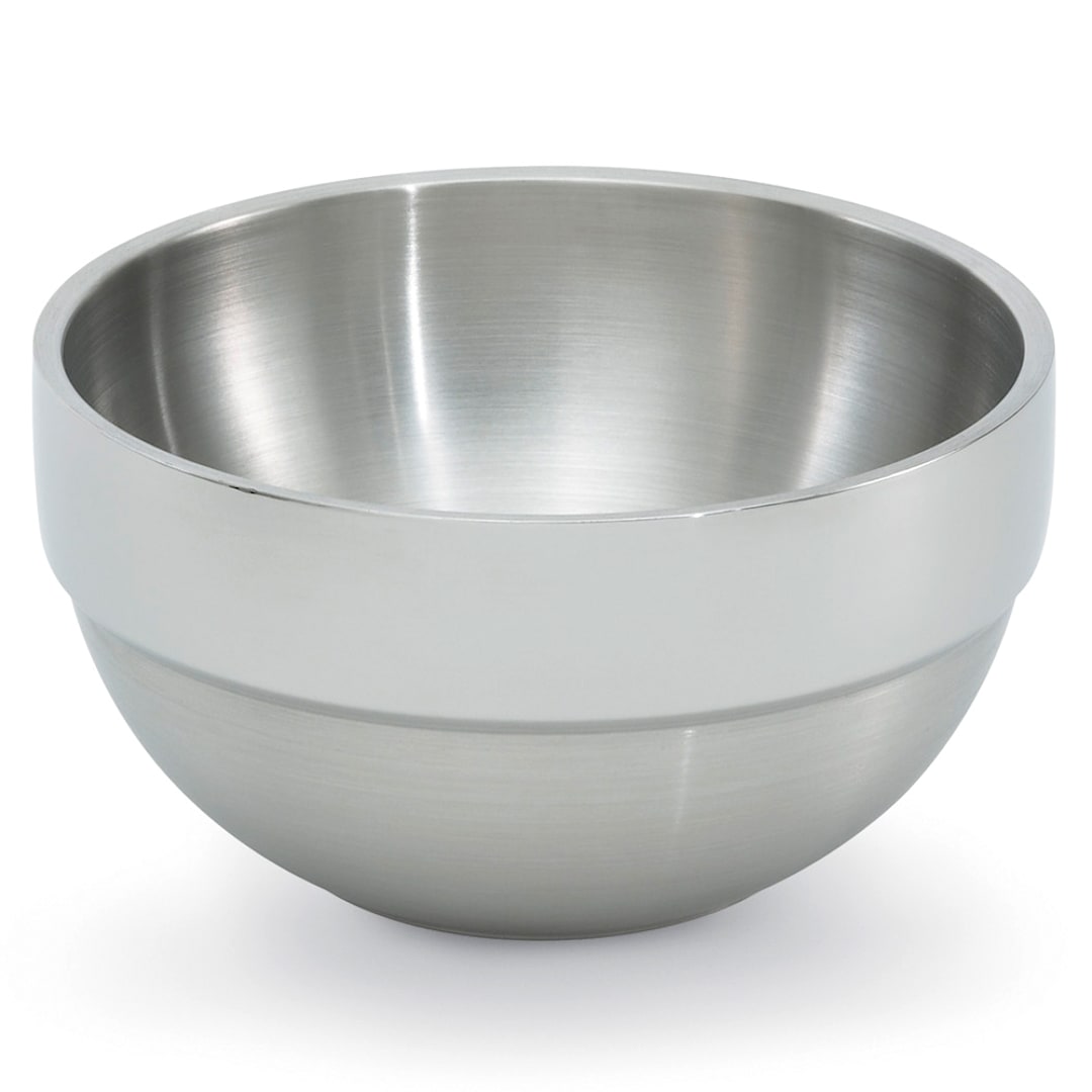 Vollrath® 46666 1.7 Quart Satin Finish Double Wall Bowl