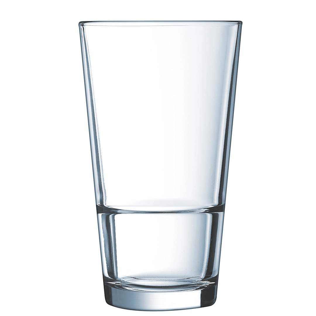 Arcoroc H3089 Stack Up 16 Oz. Glass
