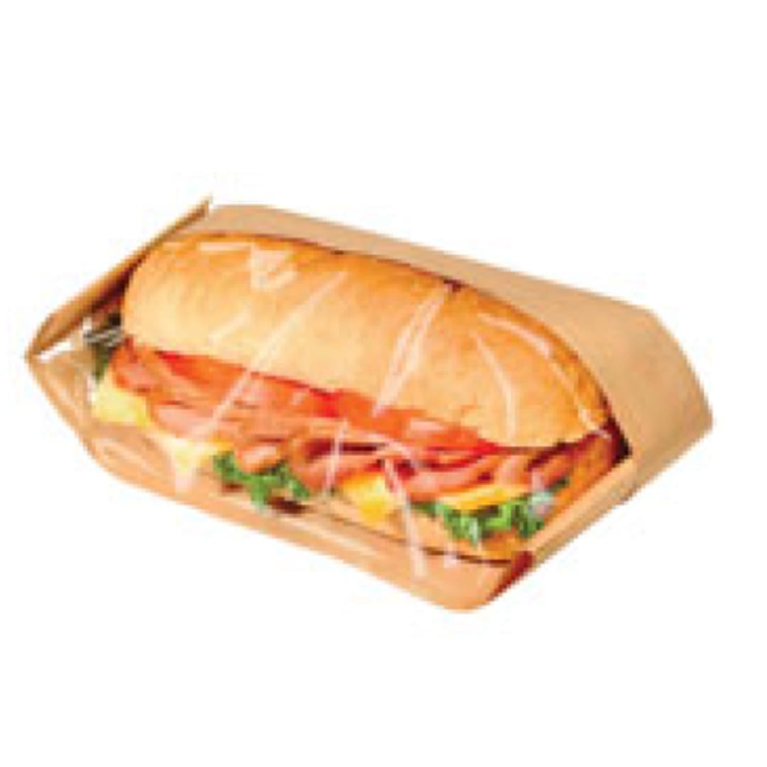 Bagcraft Packaging 300090 X Large Sandwich Bag With Window
