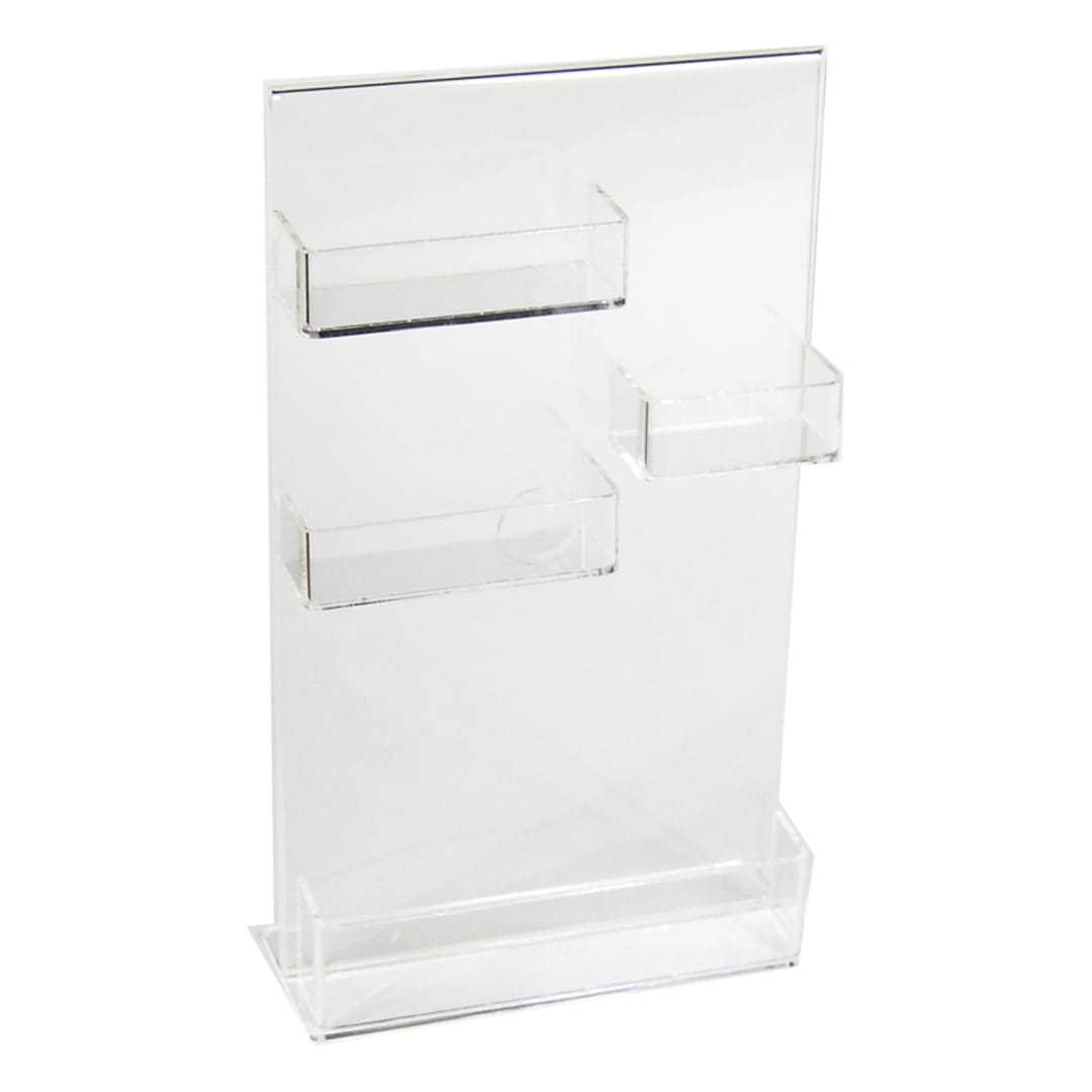 6-3/8" x 2-1/2" x 11-1/4" Custom Sign / Card Holder