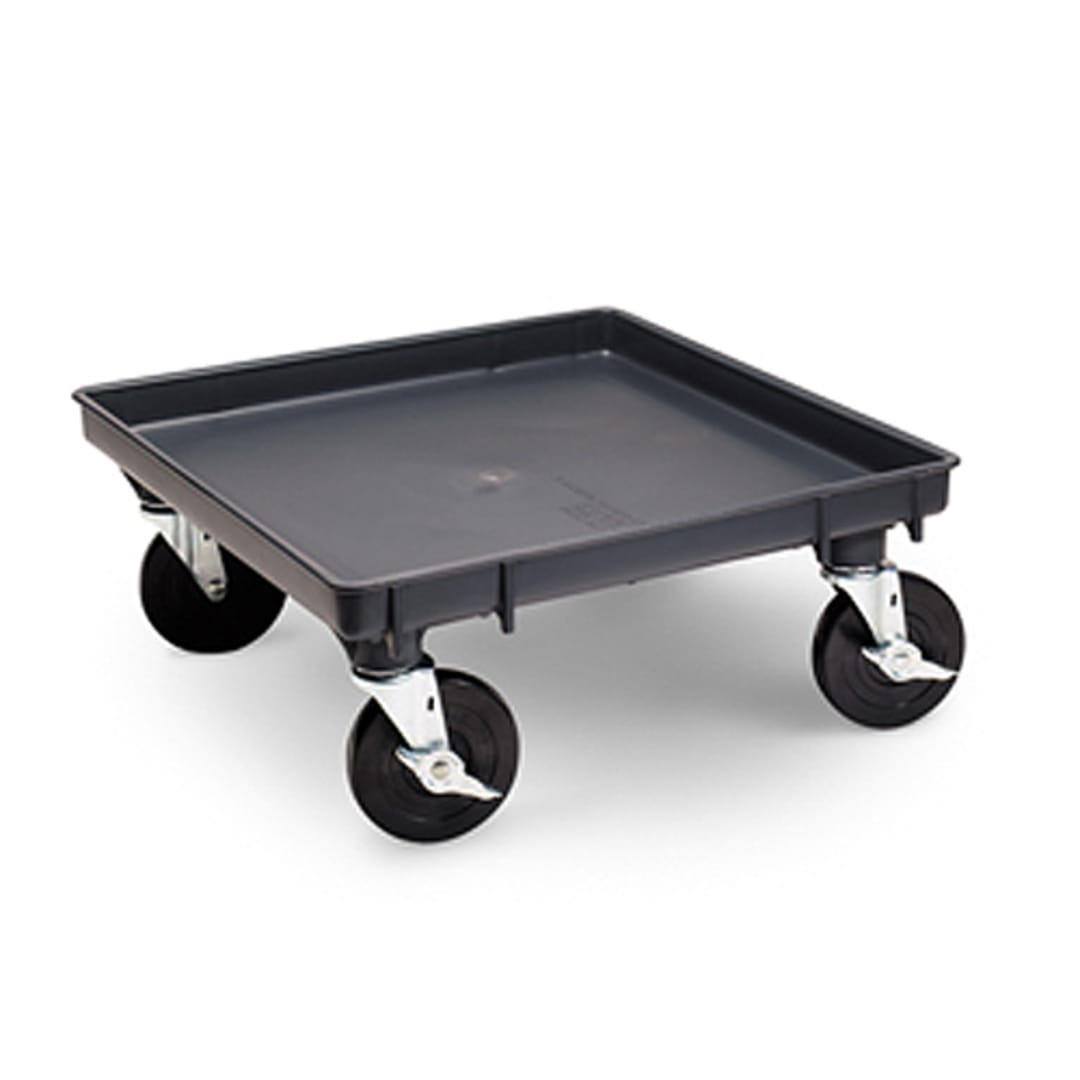 Traex® 1697-06 21" x 21" Black Rack Dolly Base