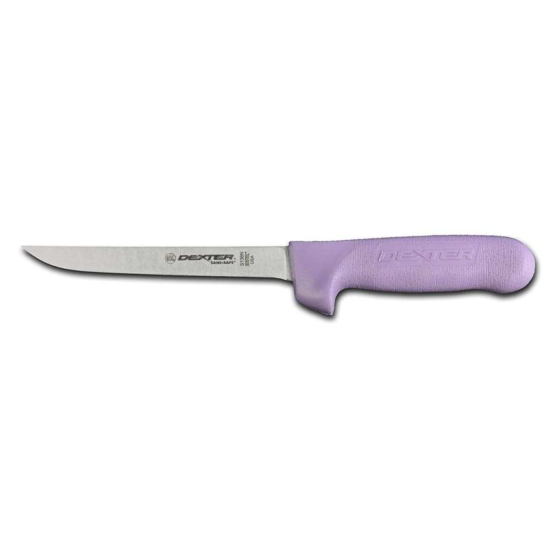 Dexter Russell S136NP-PCP Purple Handle 6" Boning Knife