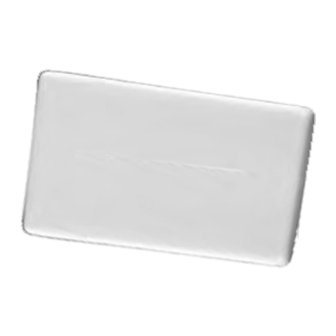 American Metalcraft CMP425 Ceramic Rect. 3-3/4 x 2-1/2" Card Sign