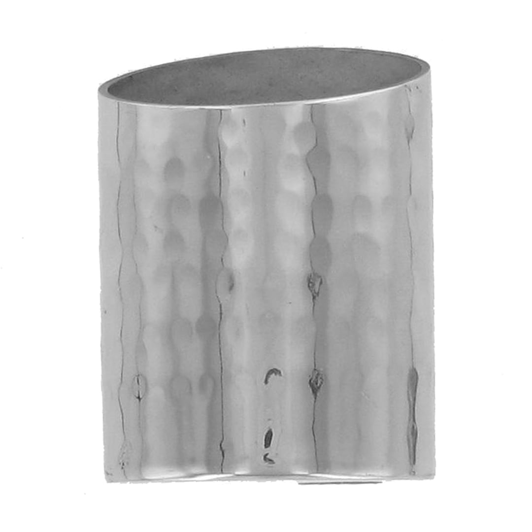 American Metalcraft HMSRSPH2 Round Hammered S/S Sugar Packet Holder