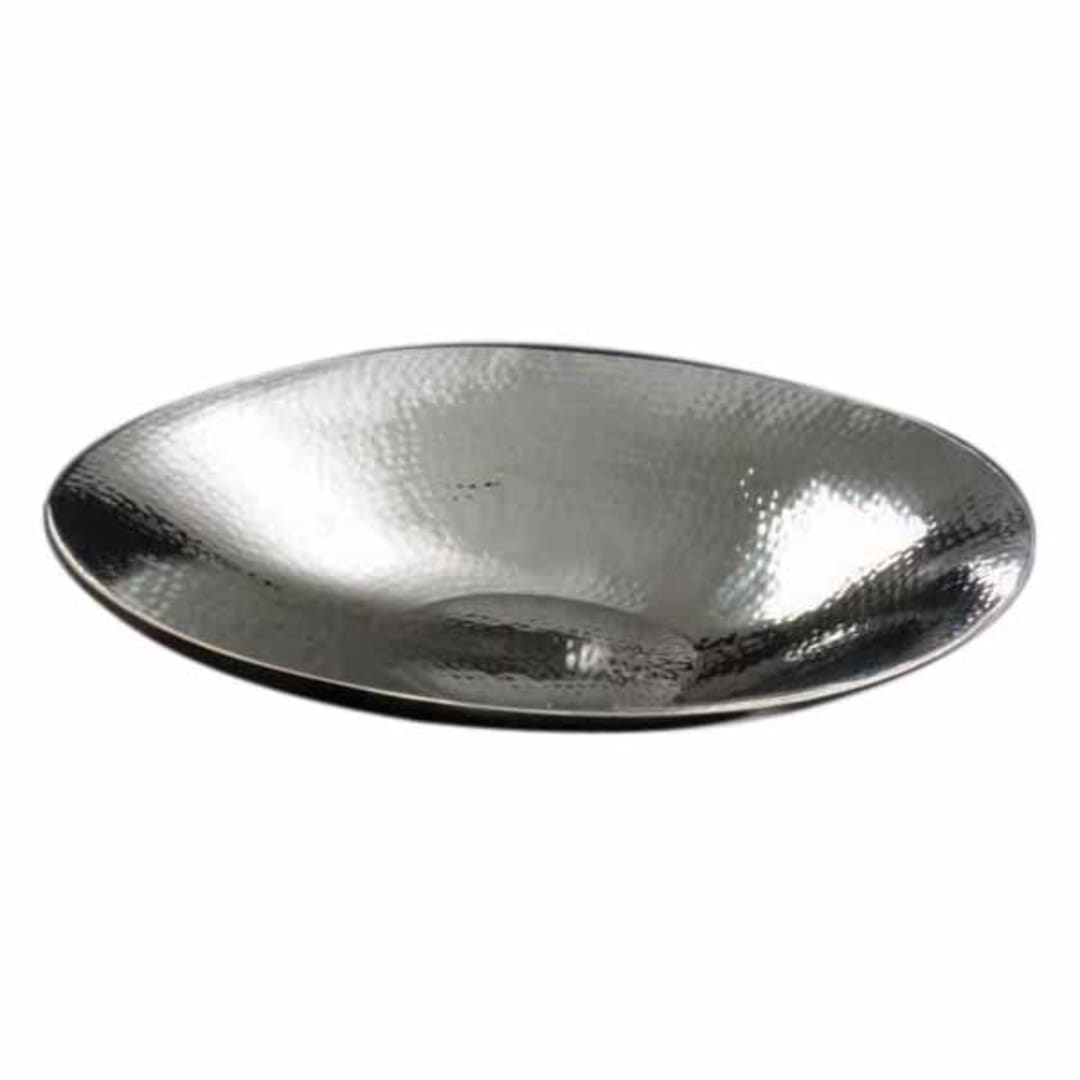 American Metalcraft HMOV1621 Hammered S/S Oval Bowl