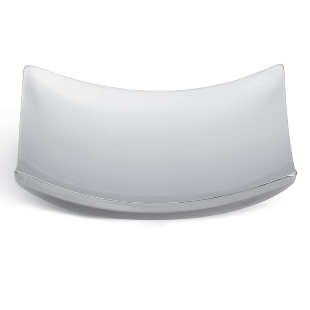 Vollrath 46221 7-1/2" x 7-1/2" Double Wall Curved Platter