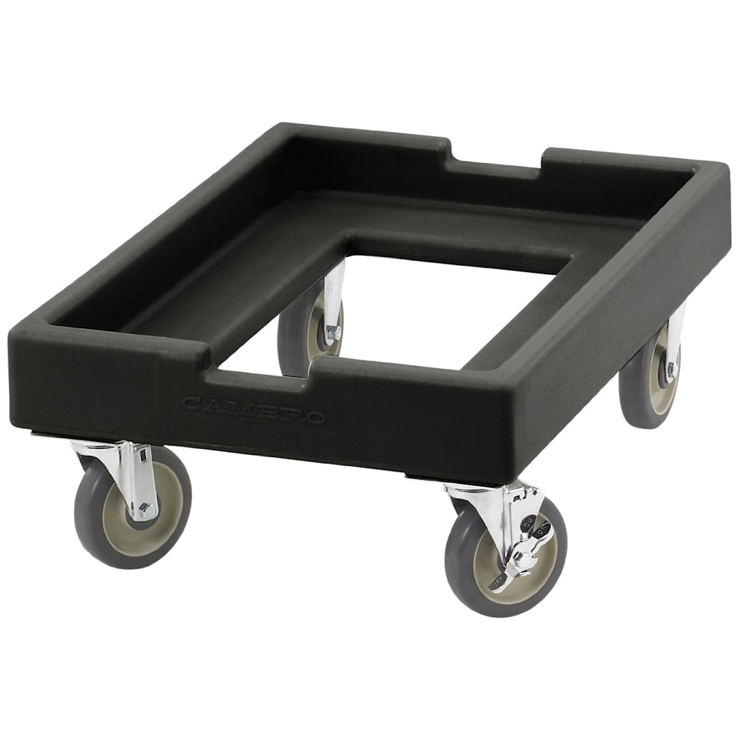 Cambro CD1826PDB110 Camdollies Black Dolly for Pizza Dough Boxes