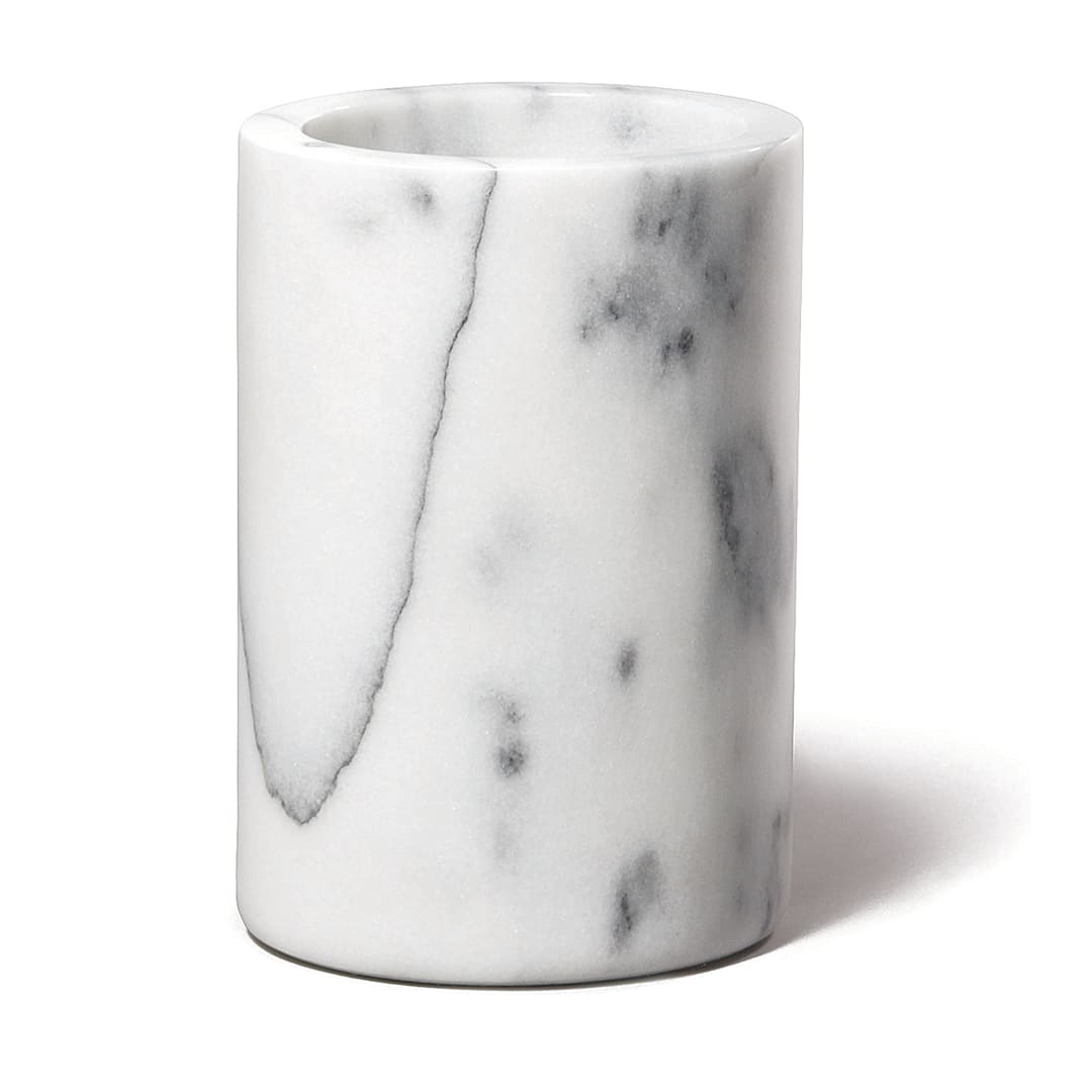TableCraft 5488W White Marble Wine Cooler