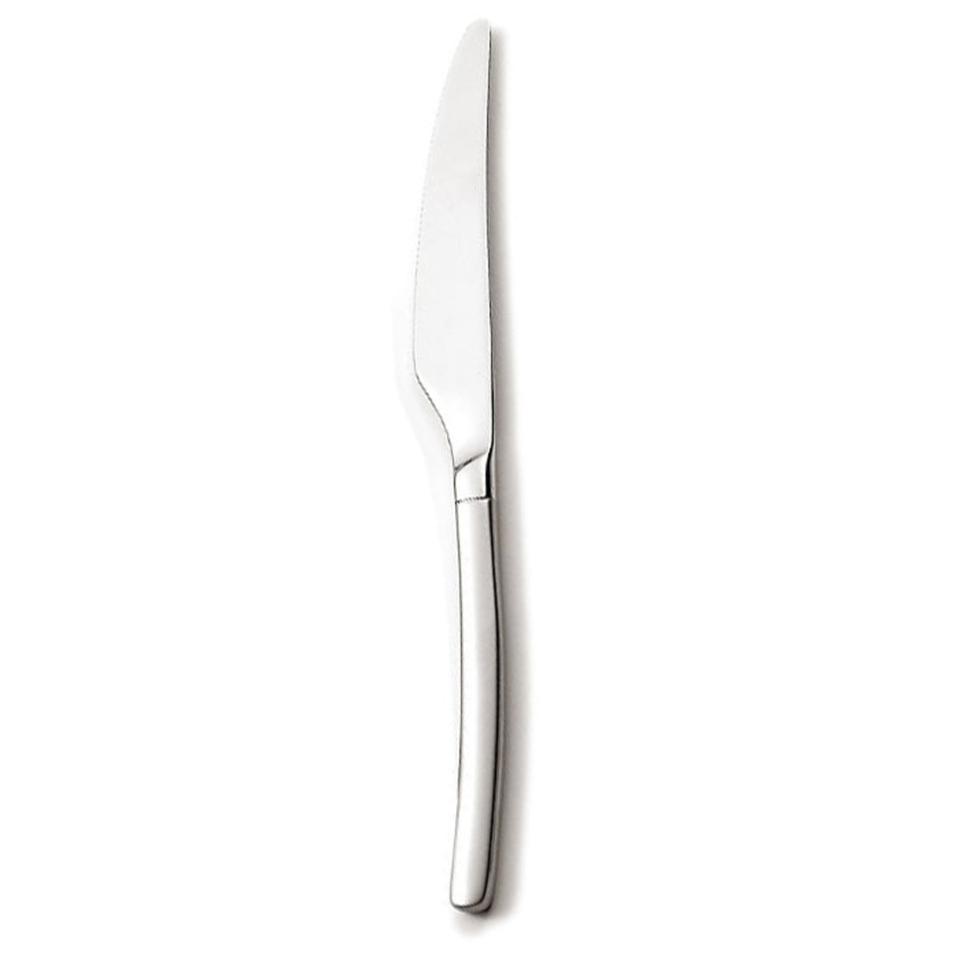 Walco S2545 Frosted Vogue 18/10 S/S 8-13/16" Dinner Knife - Dozen