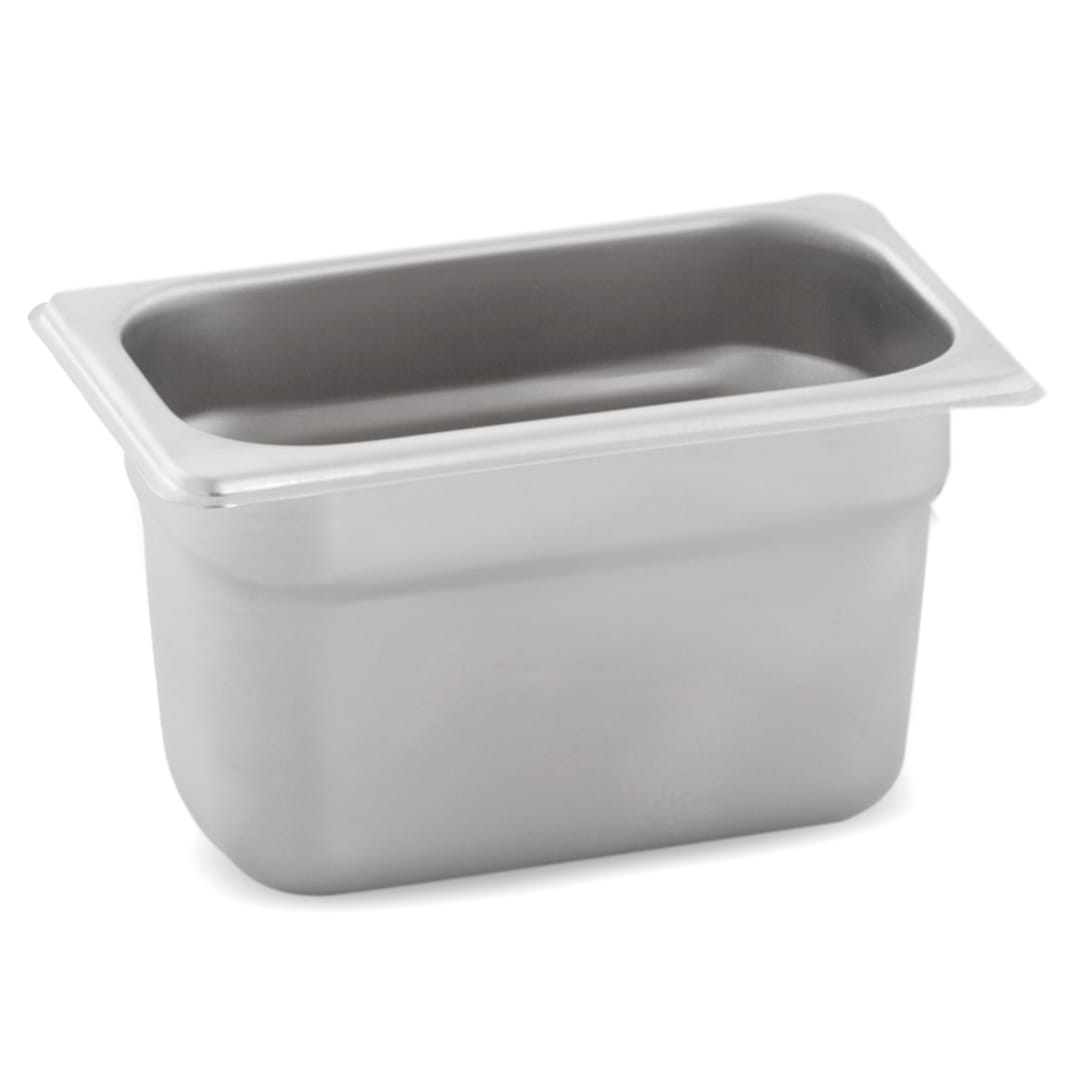 Browne Foodservice 98194 S/S Ninth Size x 4" D Food Pan