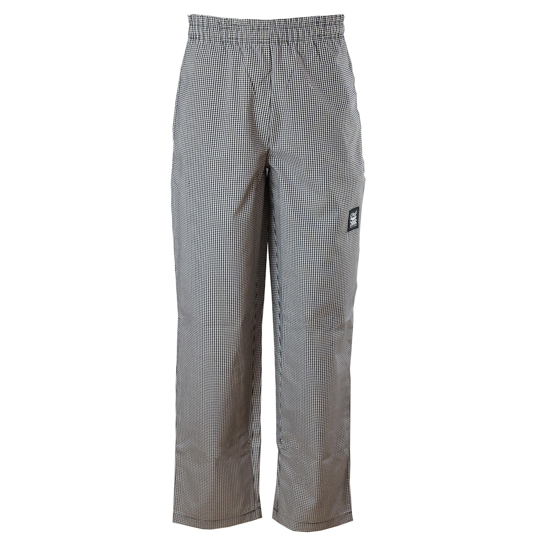 Chef Revival® P020HT-L Houndstooth Large Baggy Chef Pants