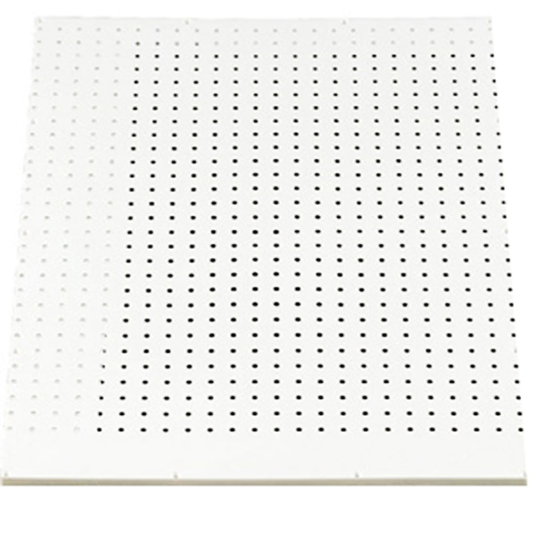 DayDots 51203-00-00 24" x 32" White Plastic Pegboard
