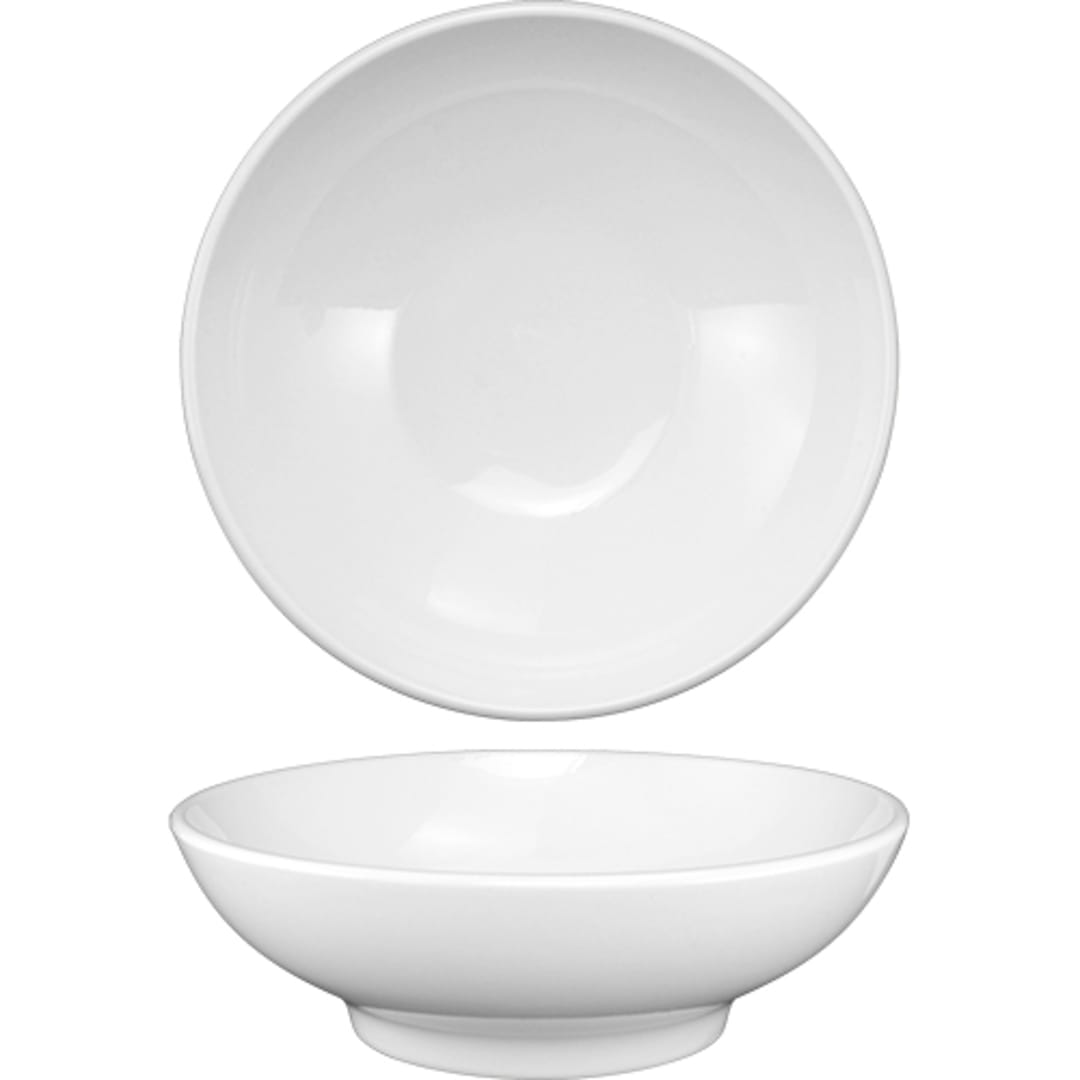 International Tableware TN-207 Torino White 20 Oz Coupe Bowl
