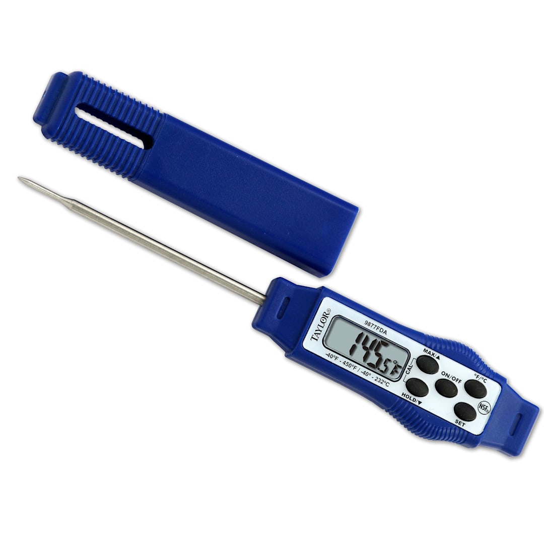 Taylor® Precision 9877FDA Compact Digital Thermometer