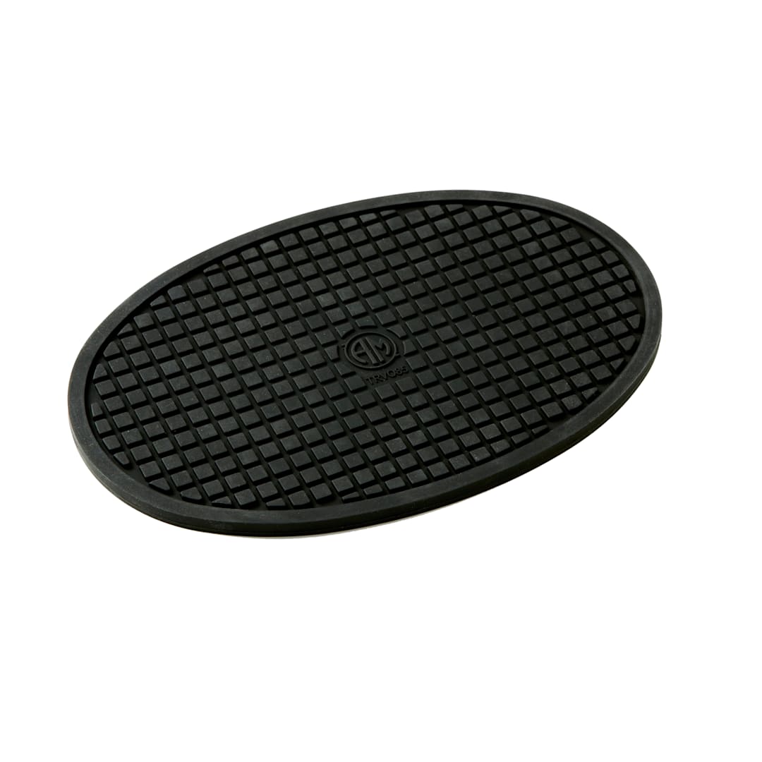 American Metalcraft TRVO85 Silicone 8-3/4 x 5-7/8" Oval Trivet