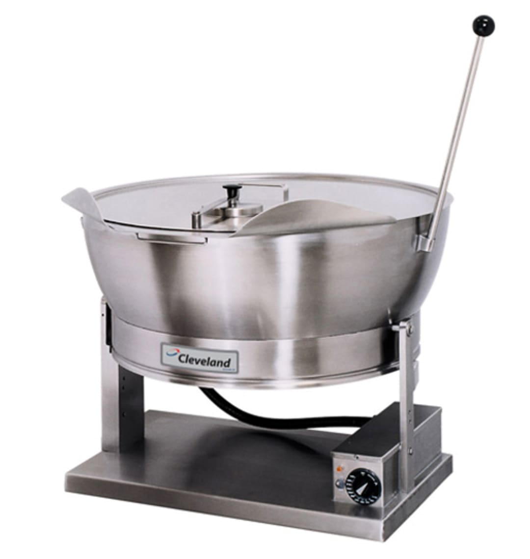 Cleveland Range SET15 Electric 15 Gallon Table Top Tilting Skillet