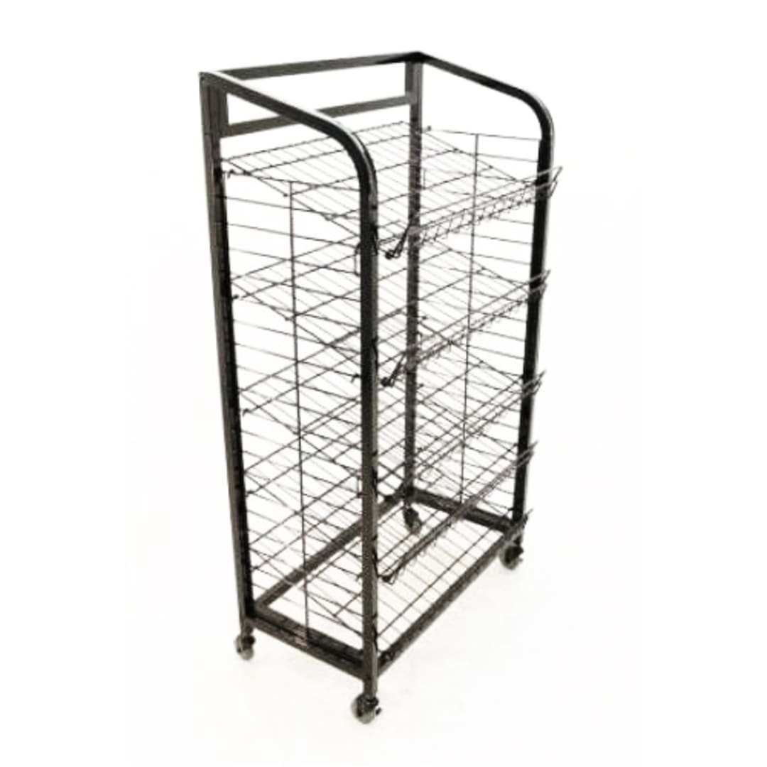 Mobile Merchandisers B3051-B 5-Shelf Wire Grocery Display Rack