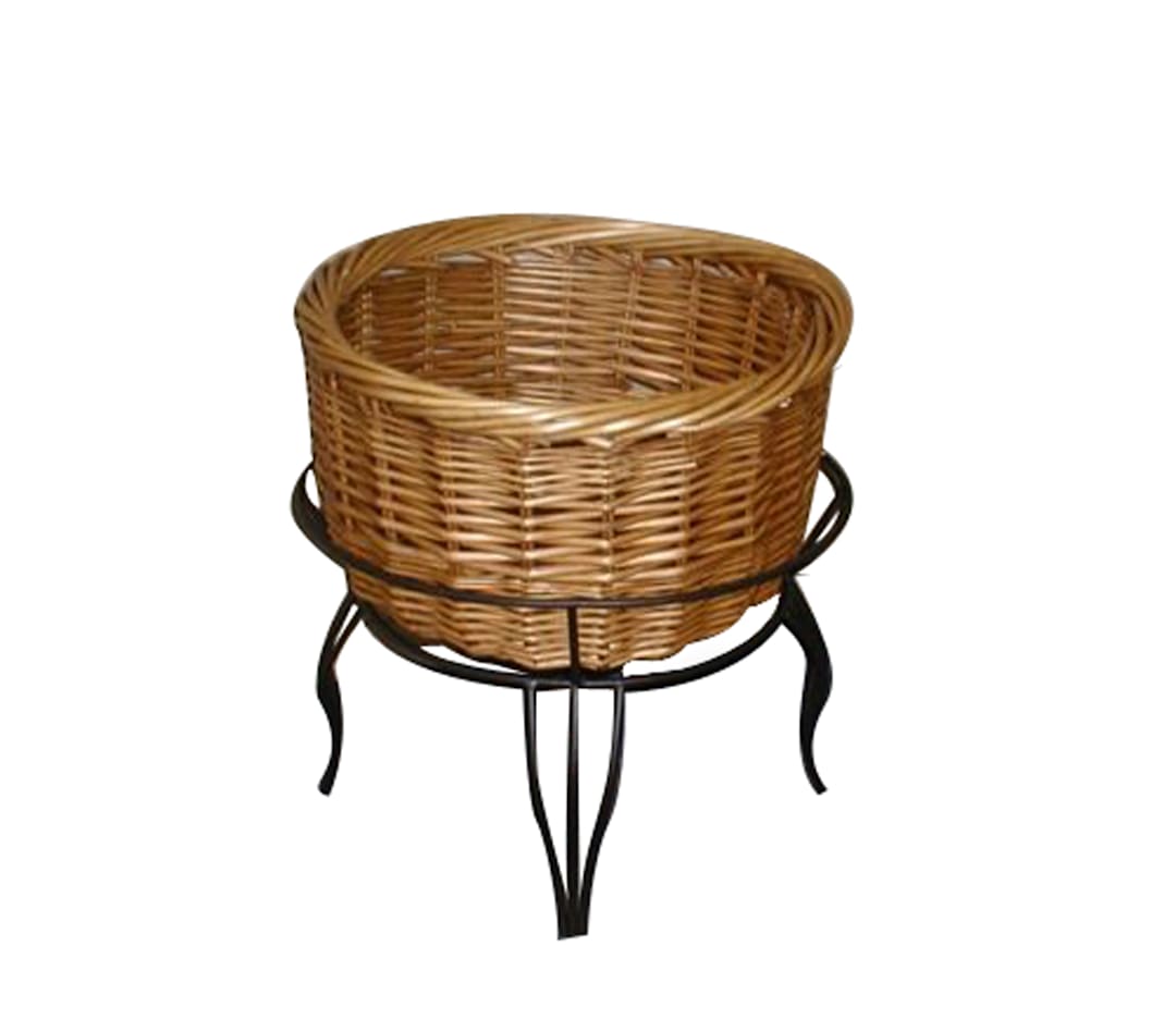 Mobile Merchandisers K2023S 17" Willow Basket Display Rack - Set