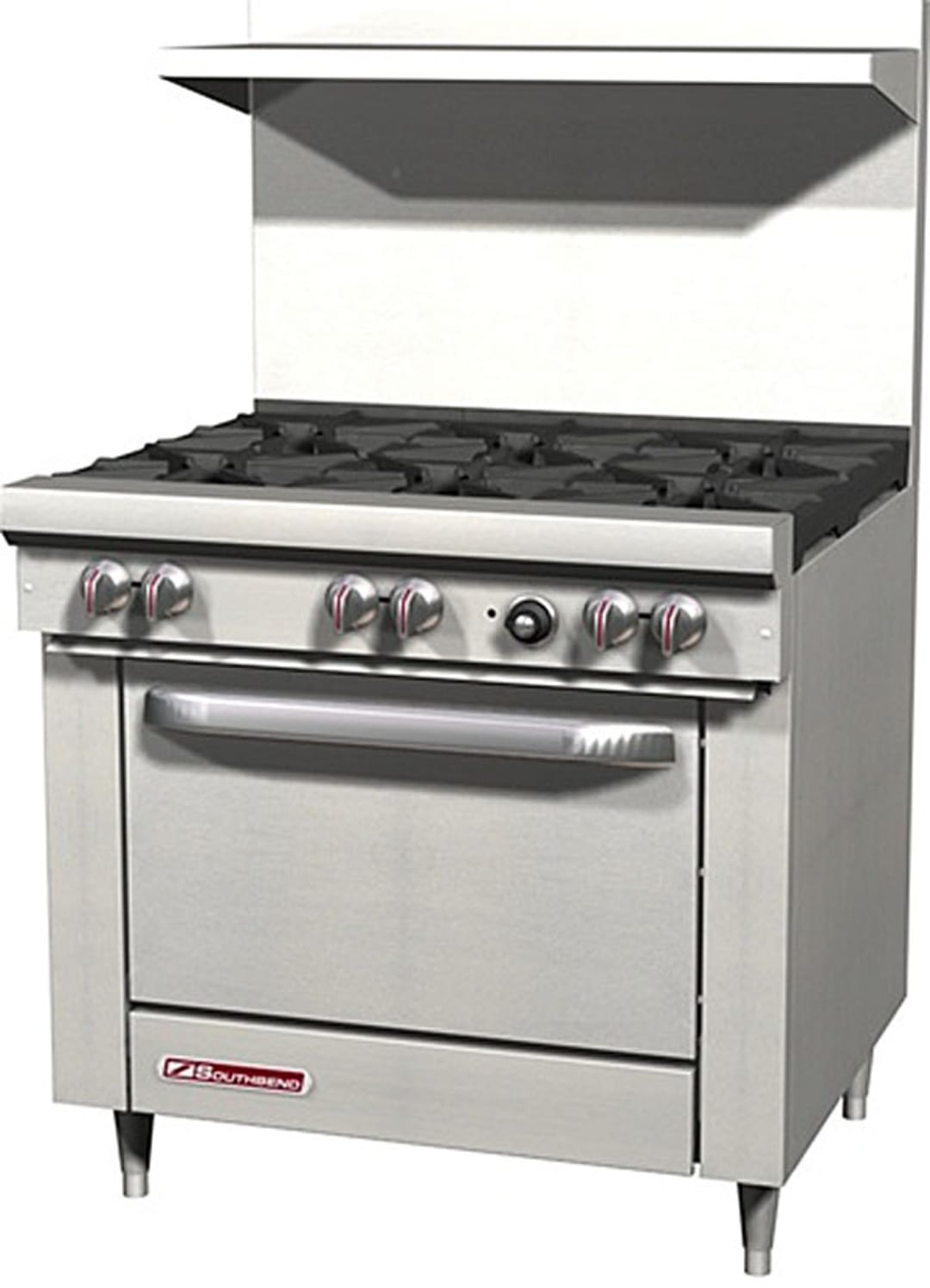 Southbend S36D 6 Burner 36" Gas Range with Oven