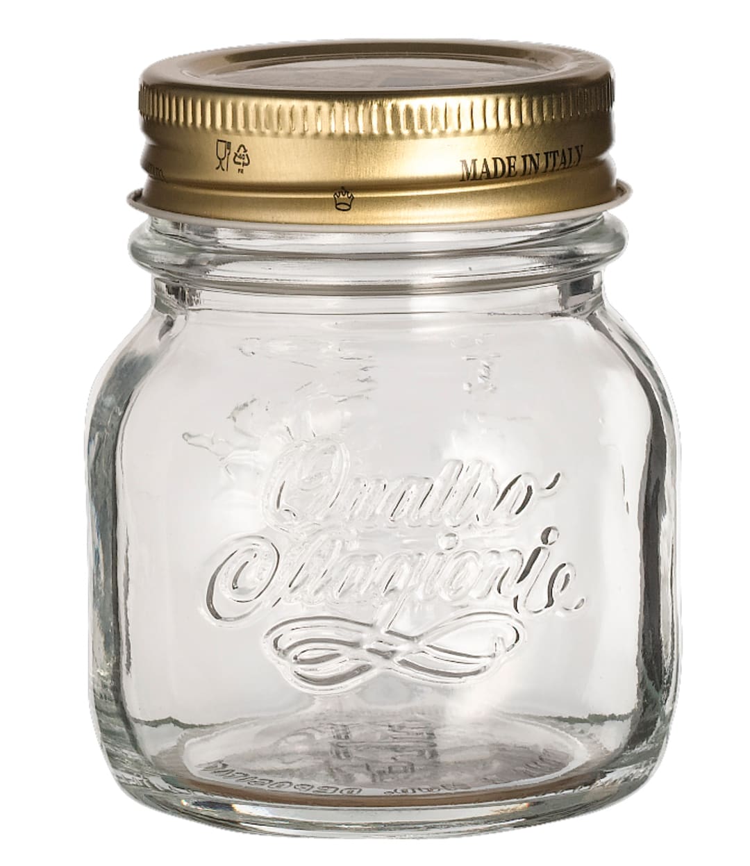 Bormioli Rocco 4951Q490 Quattro Stagioni 5 Oz. Glass Jar