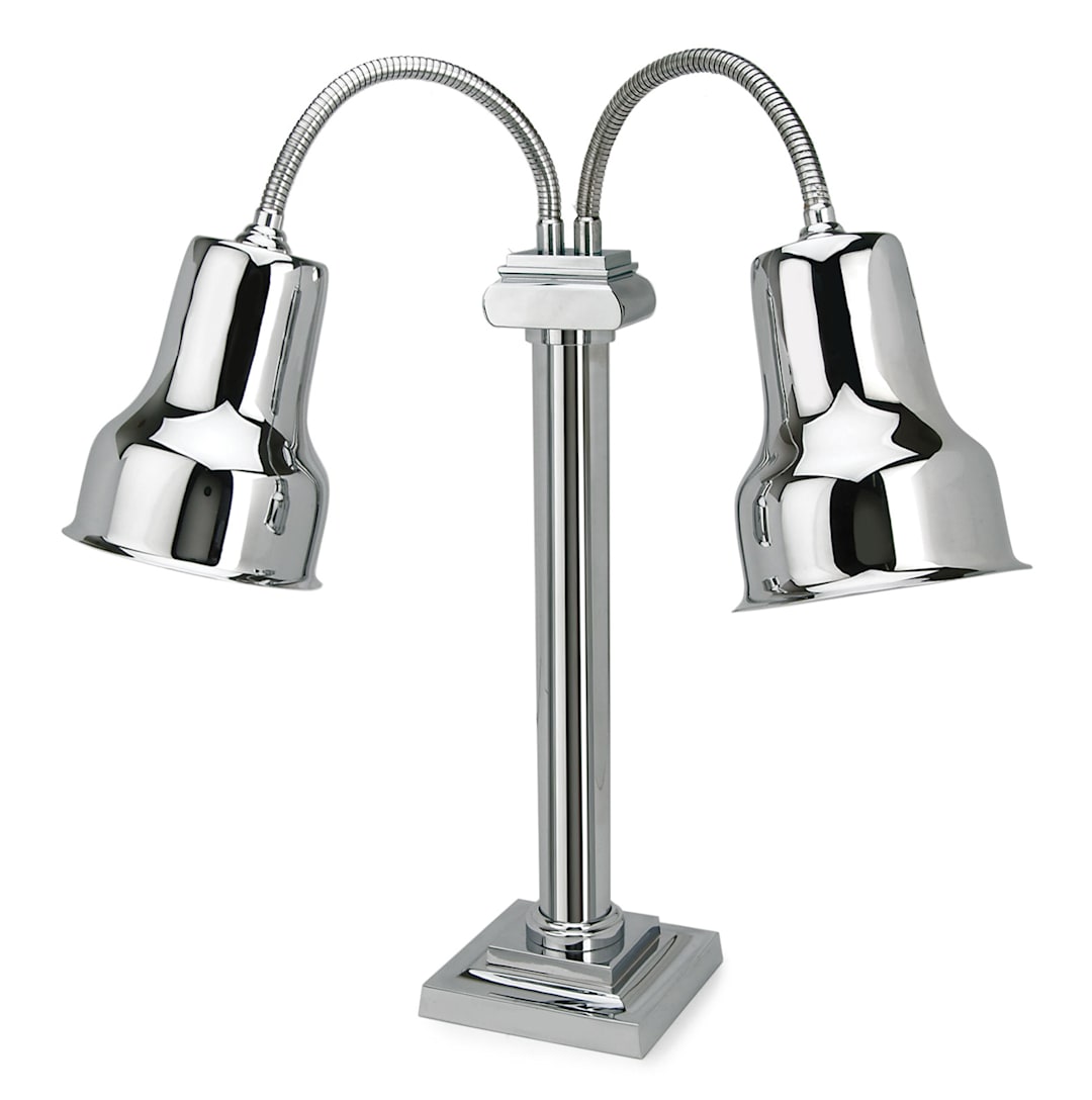 Eastern Tabletop 9632 Lux Double Lamp Warmer with Square Base
