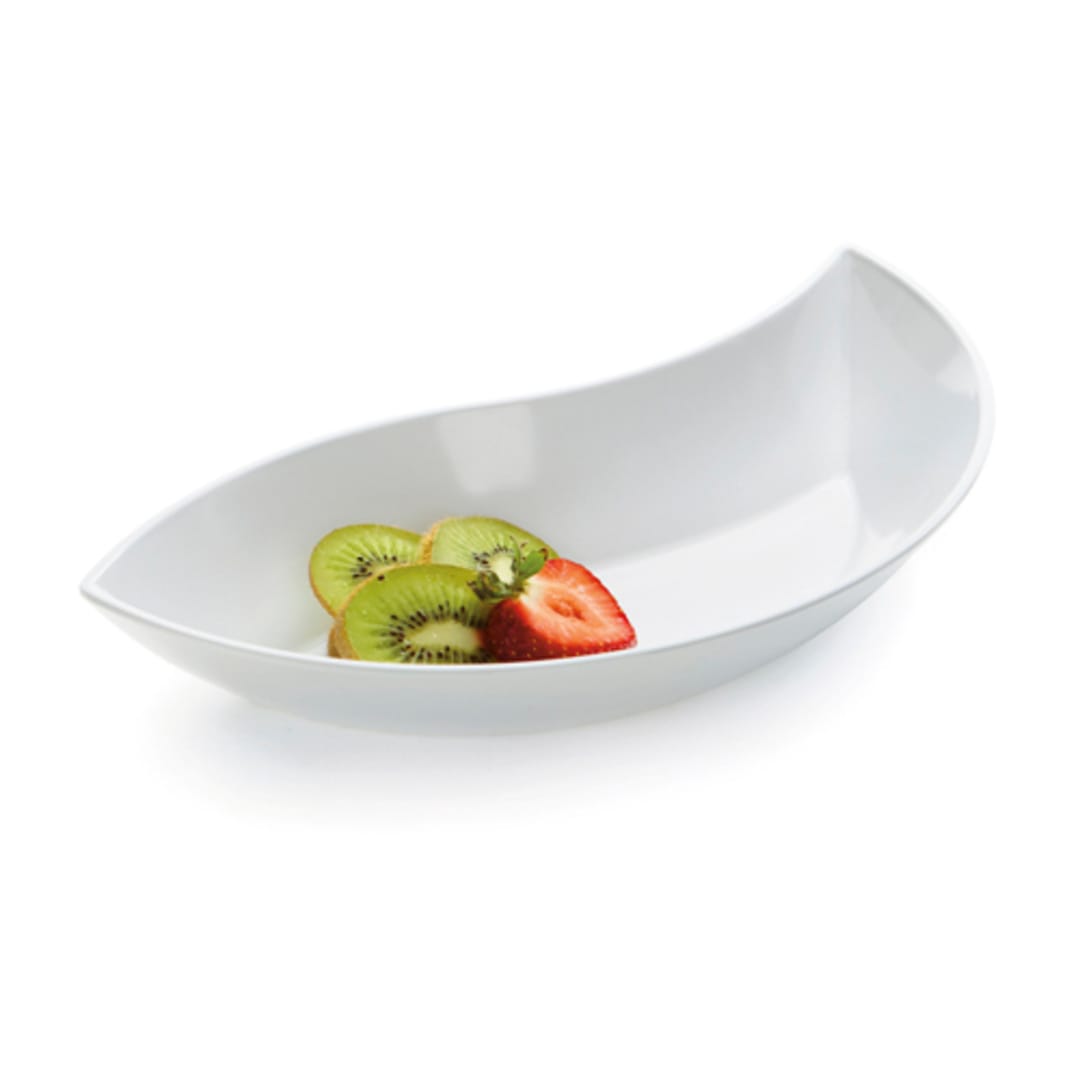 G.E.T. ML-216-W San Michele White Melamine 20 Oz. Bowl