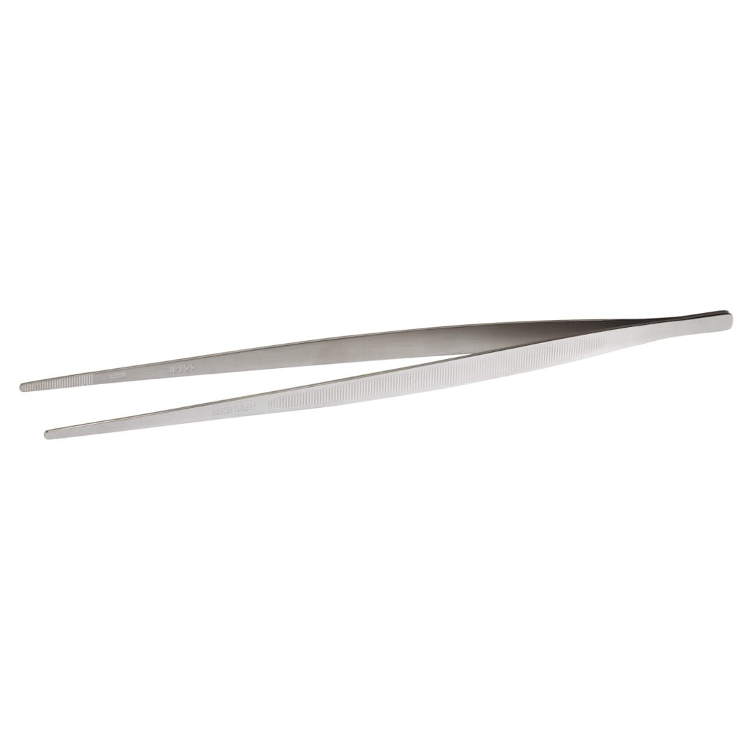 Mercer® M35132 Straight 11.75" Precision Tongs / Tweezers