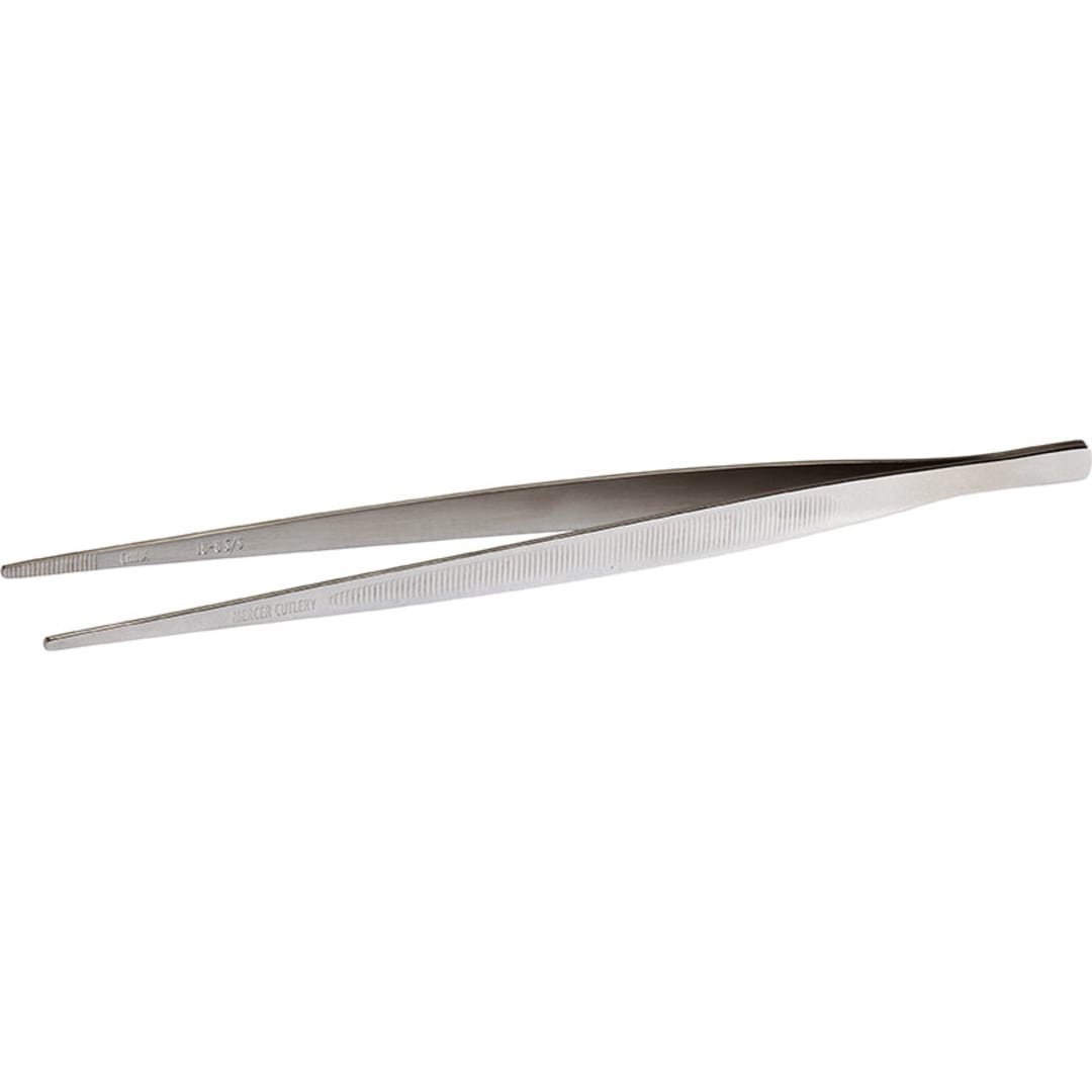 Mercer® M35130 Straight 9.38" Precision Tongs / Tweezers