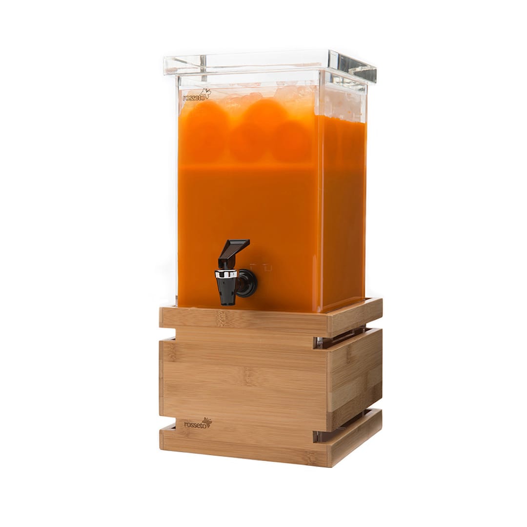 Rosseto® LD116 Square 1-Gallon Beverage Dispenser