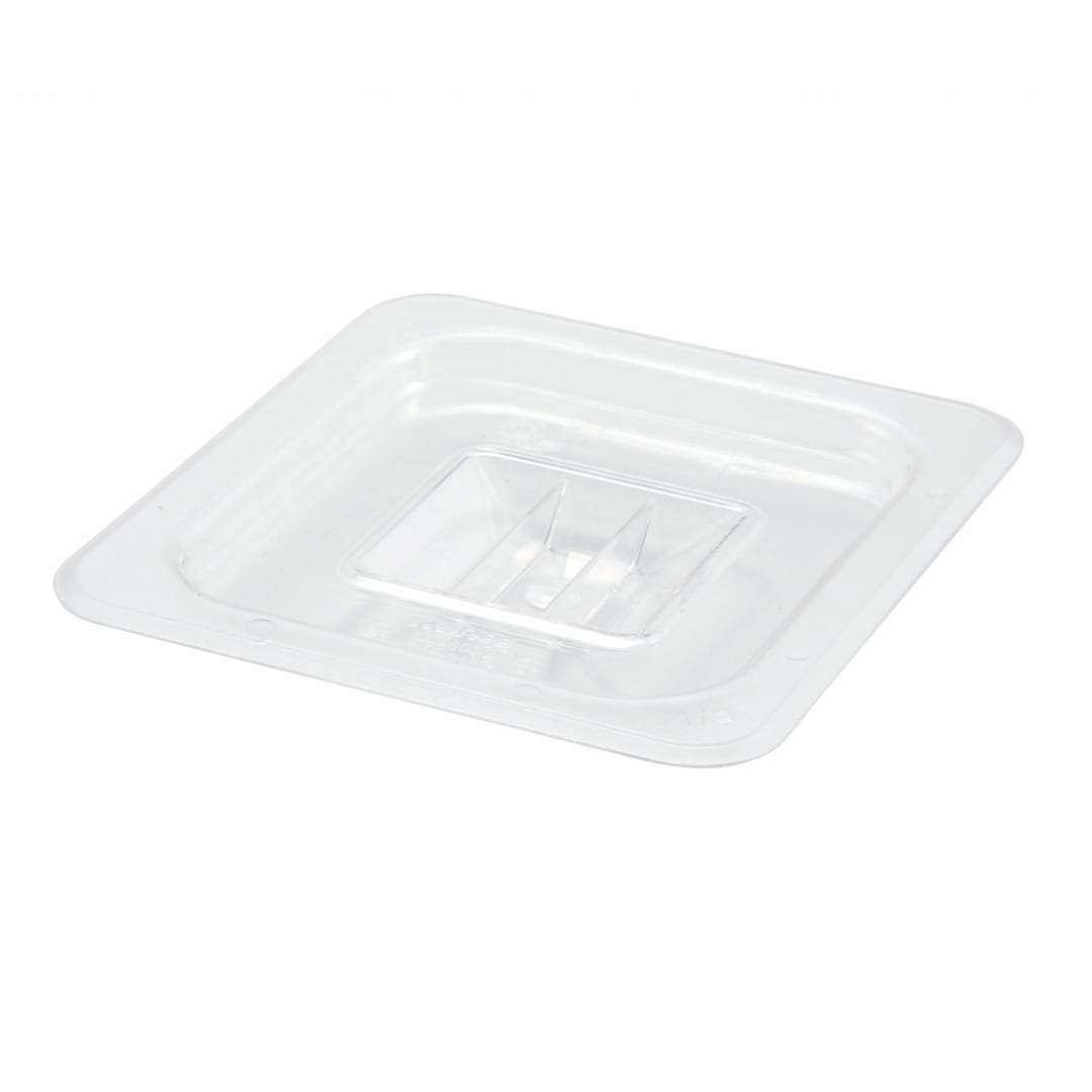 Darling Foodservice Polycarbonate Solid 1/6 Size Cover for Food Pan