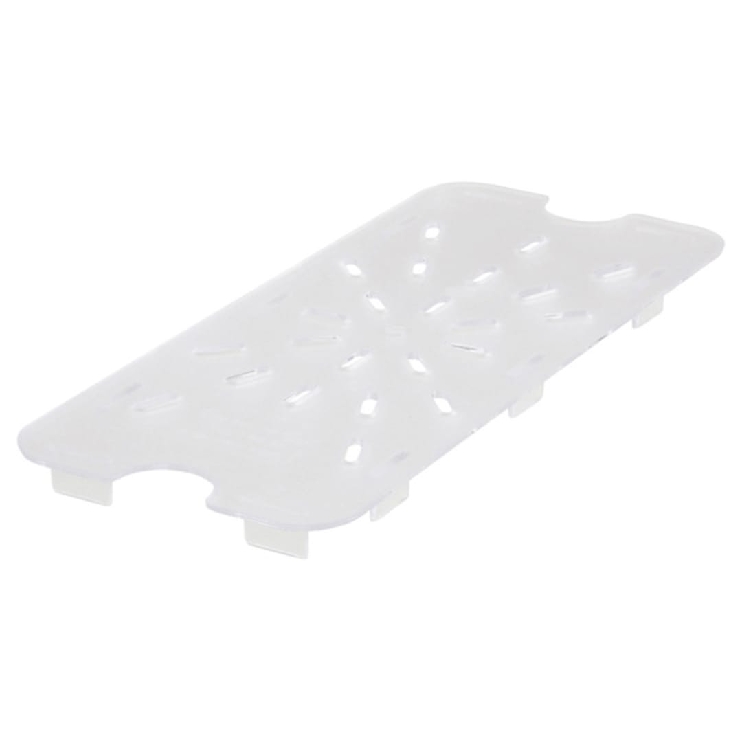 Darling Foodservice Polycarbonate 1/3 Size Drain Shelf