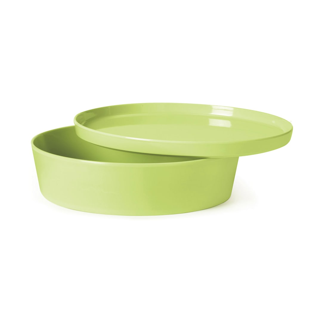 G.E.T. CB-1035-LM Lime 10.25" Round Cabana Box Set - 6 / CS