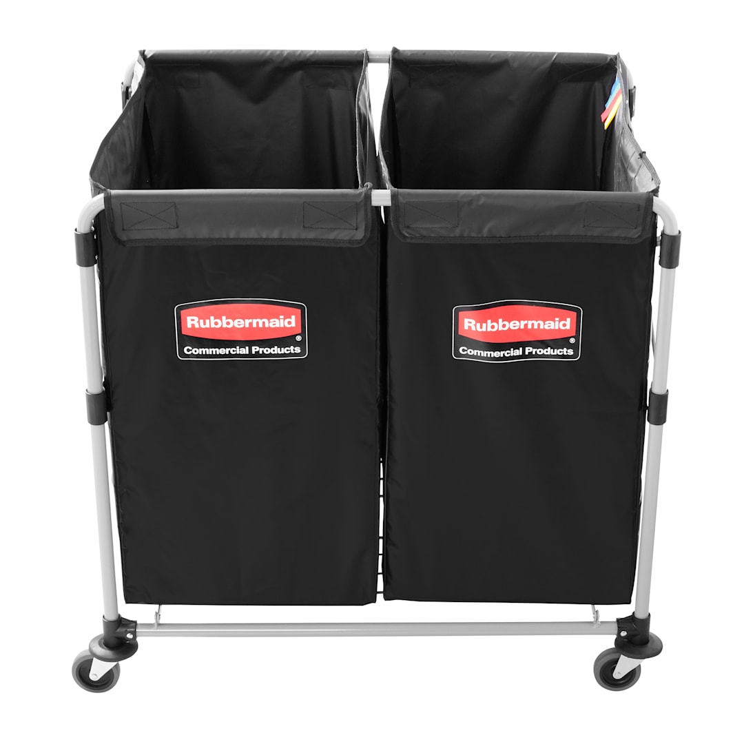 Rubbermaid 1881781 Collapsible Multi-Stream 8 Bushel X-Cart