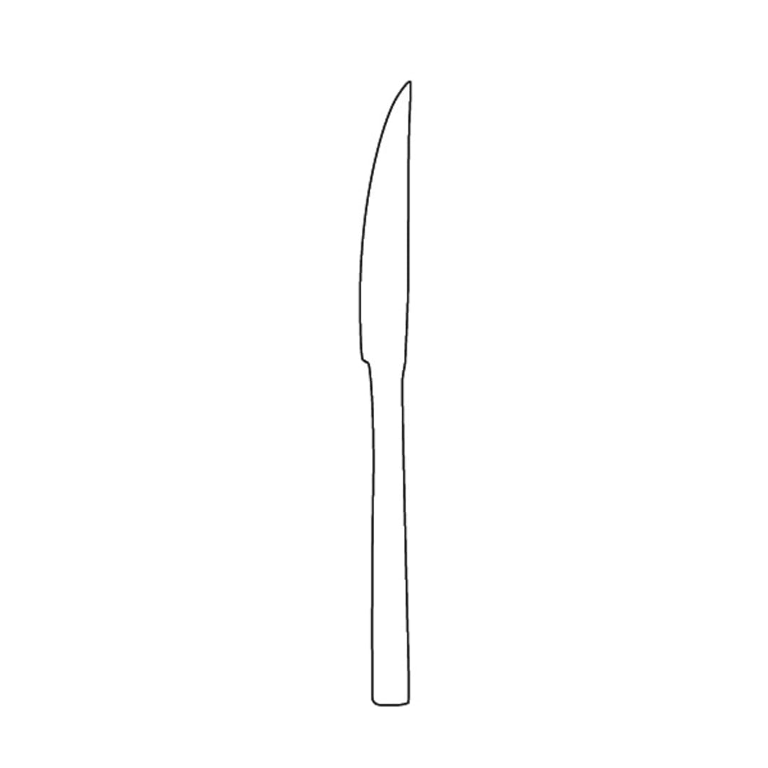 Worthy, Noble & Kent 5369S057 Silhouette S/S 9.25" Steak Knife - Dozen