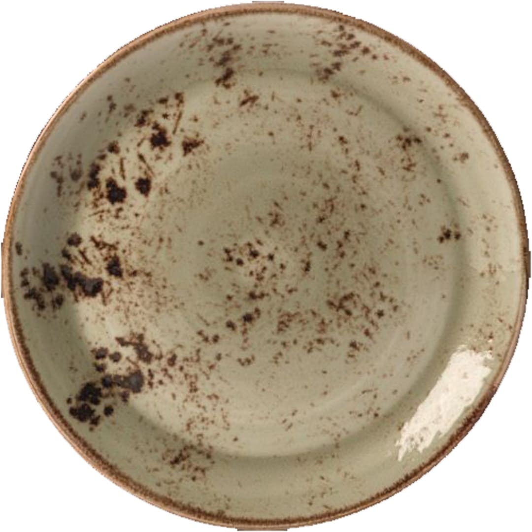 Steelite 11310566 Performance Craft Green 10" Coupe Plate