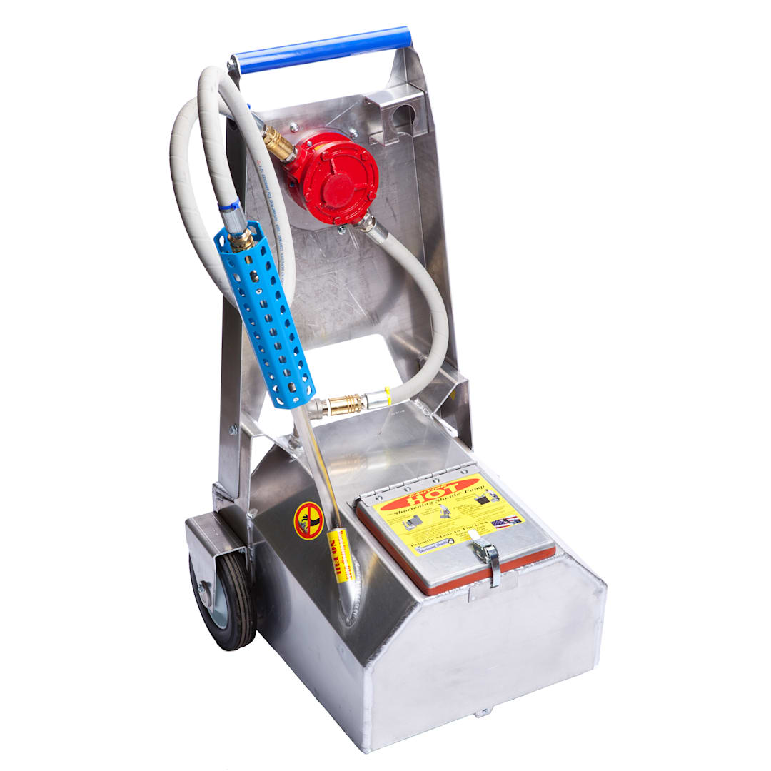 Worcester Industrial SS-914-W Shortening Shuttle® w/ Pump and Wand