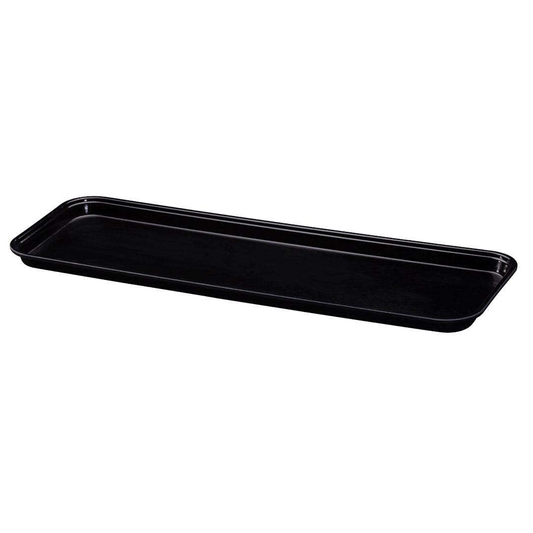 Cambro 8302MT110 Black 8-7/16" x 30" Market Display Tray