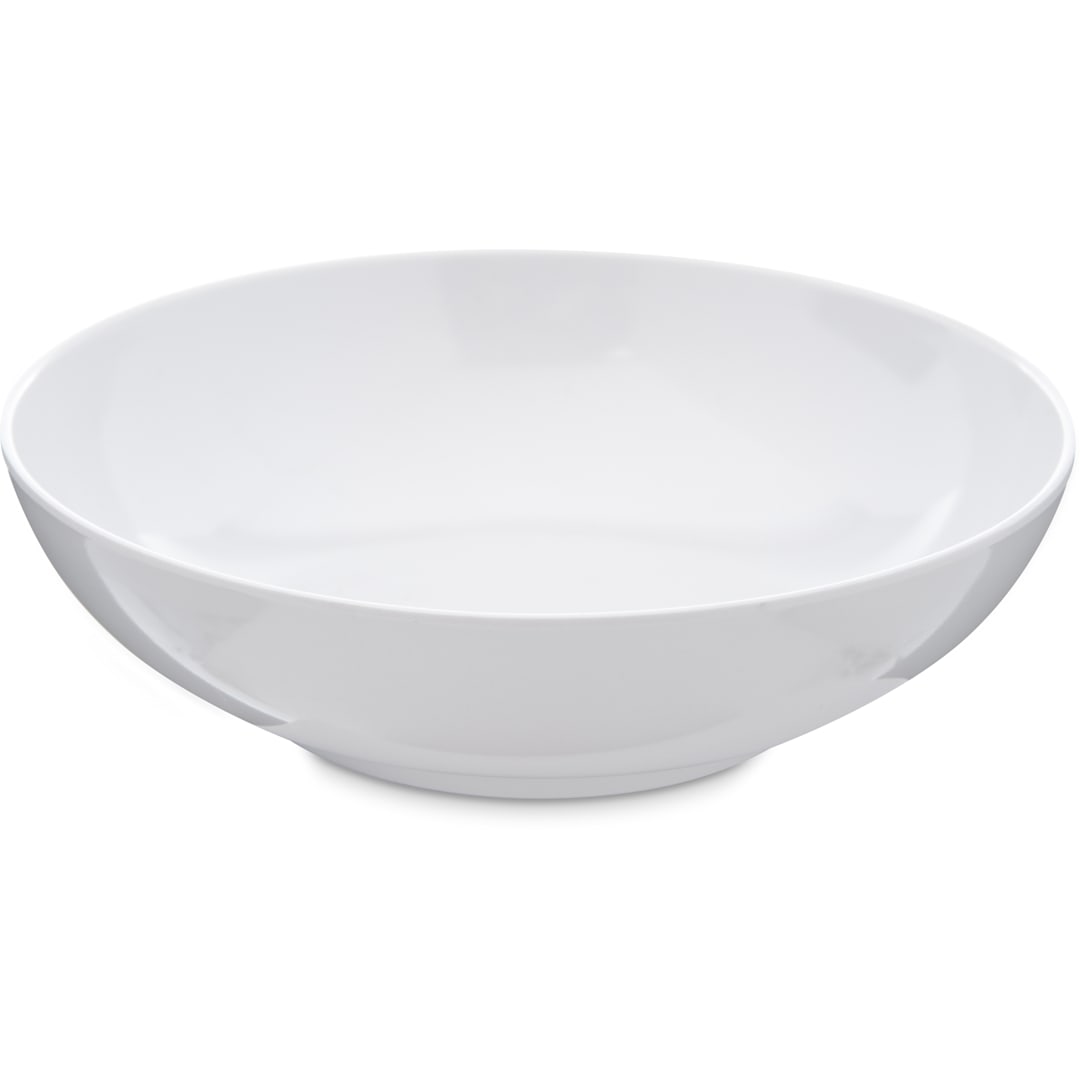 Carlisle 4381402 Epicure White 19.2 Oz. Soup / Salad Bowl