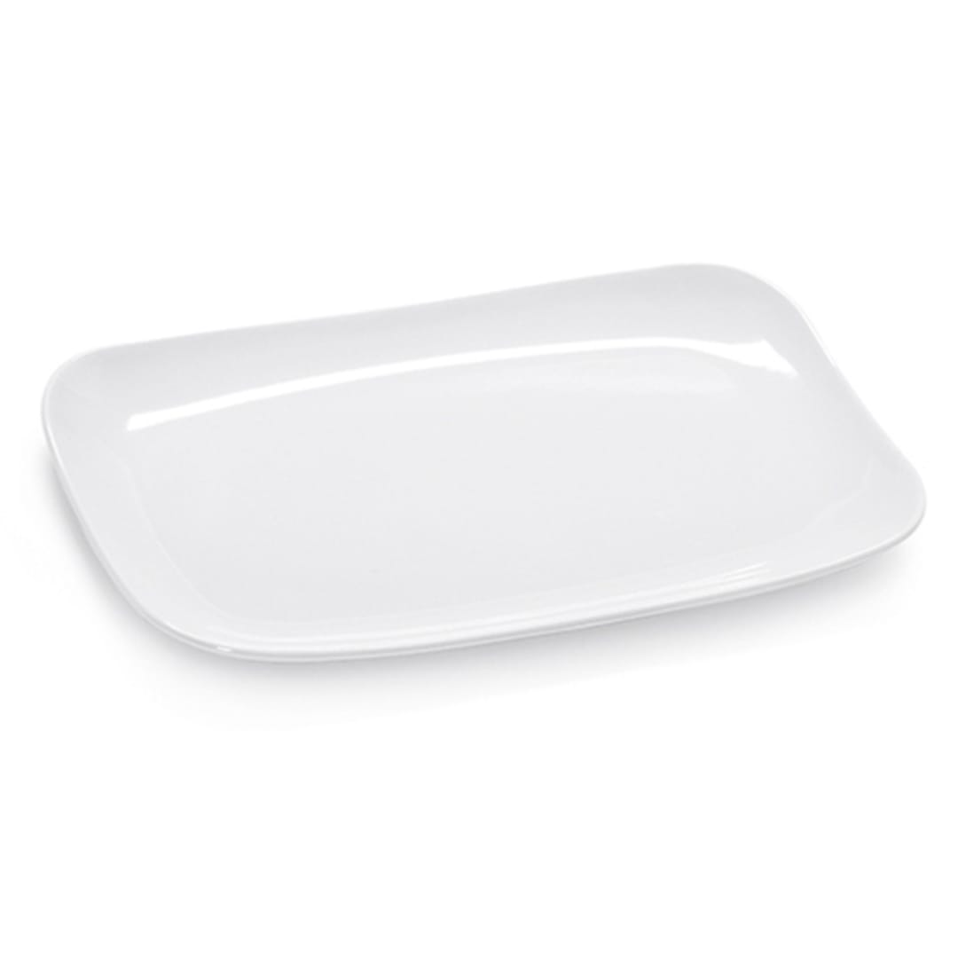 G.E.T. CS-6104-W Siciliano White 9.75" x 5.8" Platter