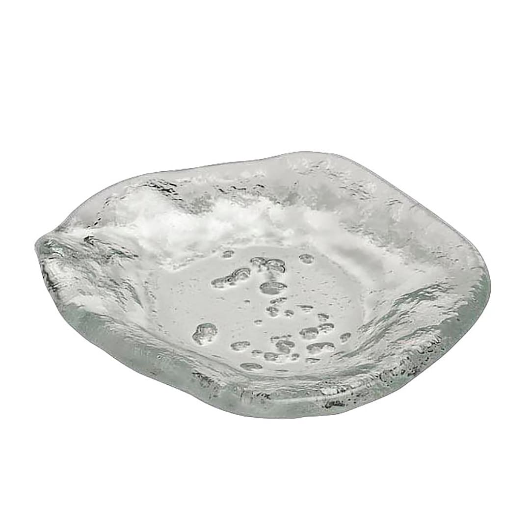 Catherine Hurand 6525B424 Venus 4-3/4" x 4" Glass Plate